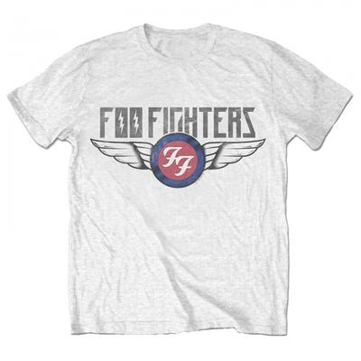 Foo Fighters Unisex-Erwachsene Flash Wings Plus T-Shirt