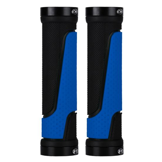 2Pcs/Set Bike Handle Grips Anti-slip Easy To Install Lightweight Shock-absorption Road Bike Handlebar Cover for Mountain Bike