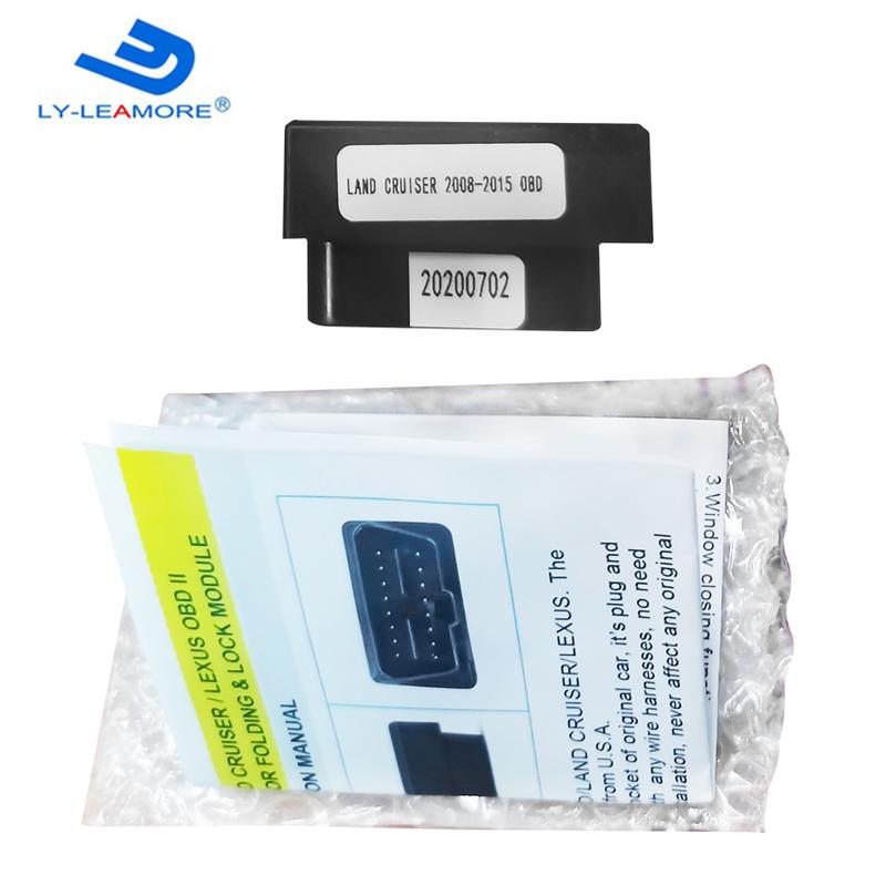 Free fast shipping Land Cruiser 2008-2015 obd car door lock&window closing (& mirror folding) together / canbus obd Land cruiser 2008