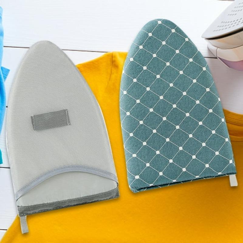 Portable Handheld Ironing Pad with Heat-Resistant Glove Garment Steamer Board for Clothes Protective Mat Home Ironing Supply