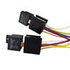 1Set 4/5 Pin Automotive Relay 12V DC 24V 80A Waterproof Relay For Motorcycle Headlight Air Conditioner With Socket