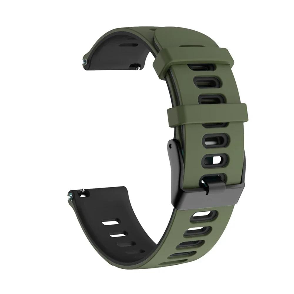 20/22mm Sports Silicone Strap For Samsung Galaxy Watch 6 5 Pro 40 44mm 45mm Bracelet Watch 6 4 Classic 47mm 43mm Band Accessorie