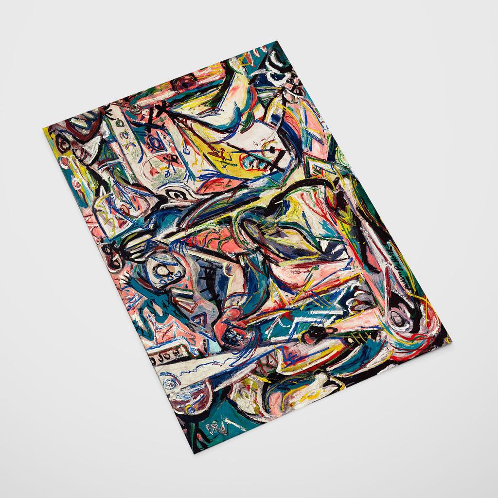 Poster Pollock Abstract Painting