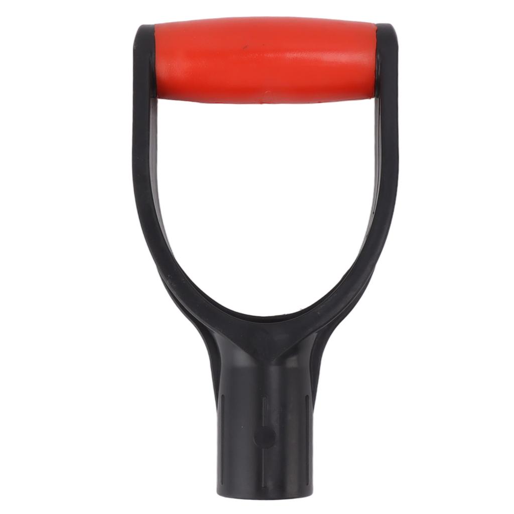 Shovel D Grip Handle 32mm Inner Diameter Silicone Grip Reinforcement Snow Shovel Handle Replacement for Digging Raking