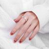 Yin Taifei Chinese Style 'Top Auspicious Sign' Silver Ring for Good Luck - Unisex Retro Design