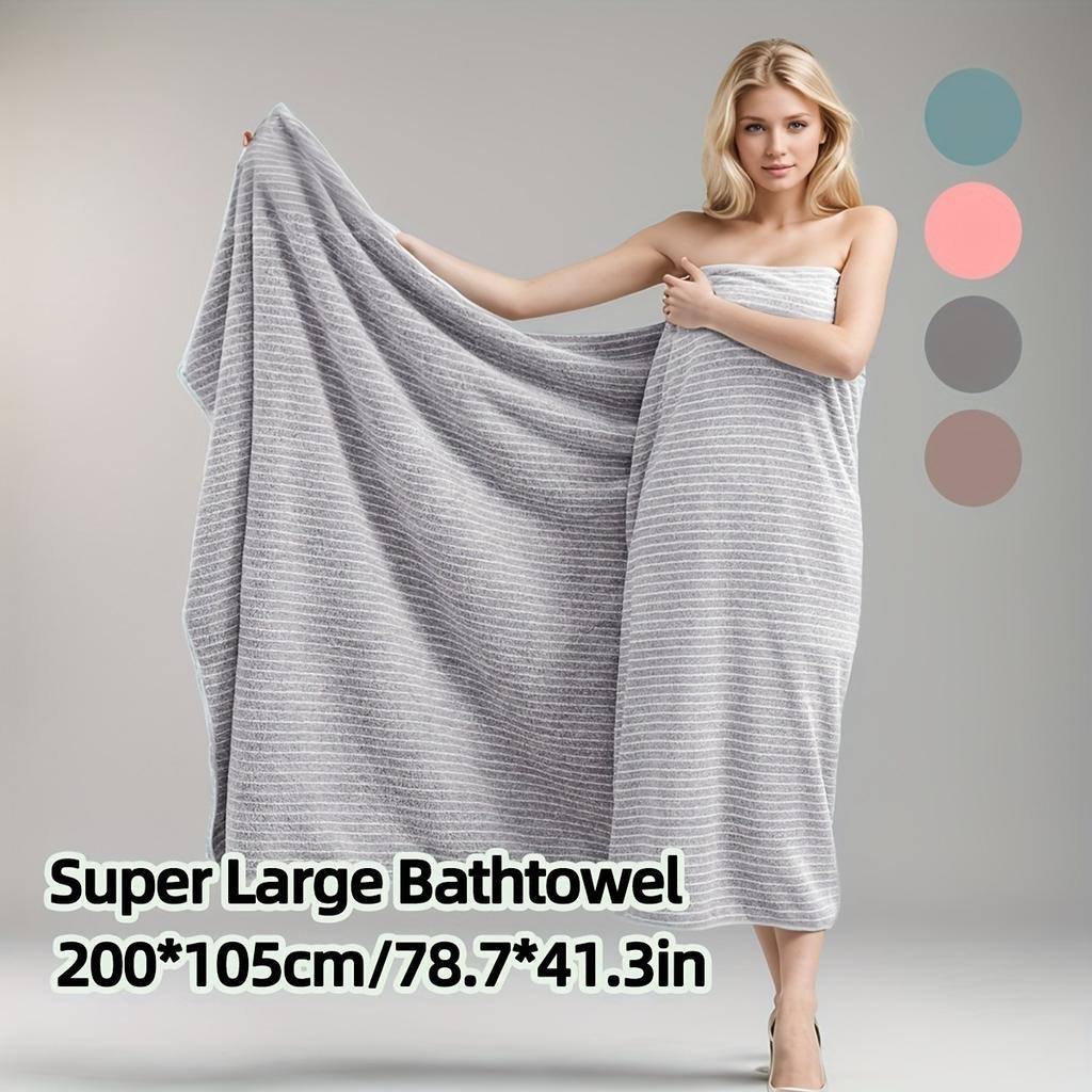 Strong Absorbency Coral Fiber, Quick-Dry, Non-Shedding, Durable - Perfect for Home, Beach, Outdoor - Ideal Holiday Gift, Towel | Modern Towel