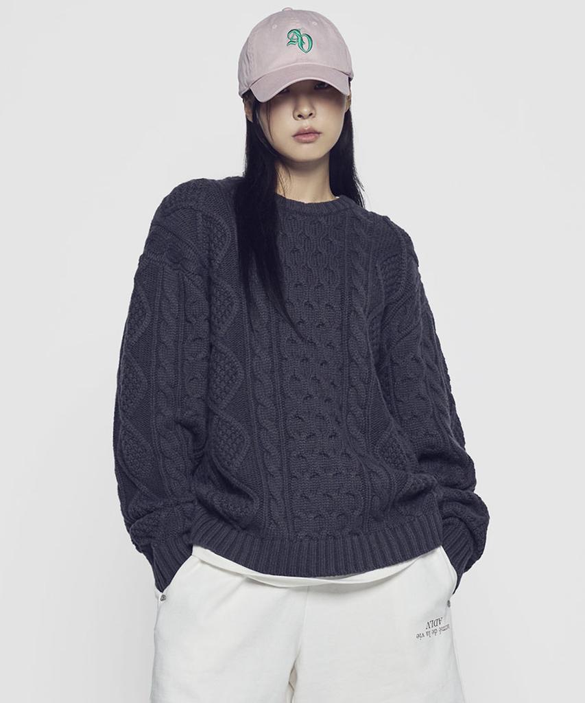 ACME DE LA VIE Low Gauge Cable Knit (2Color)