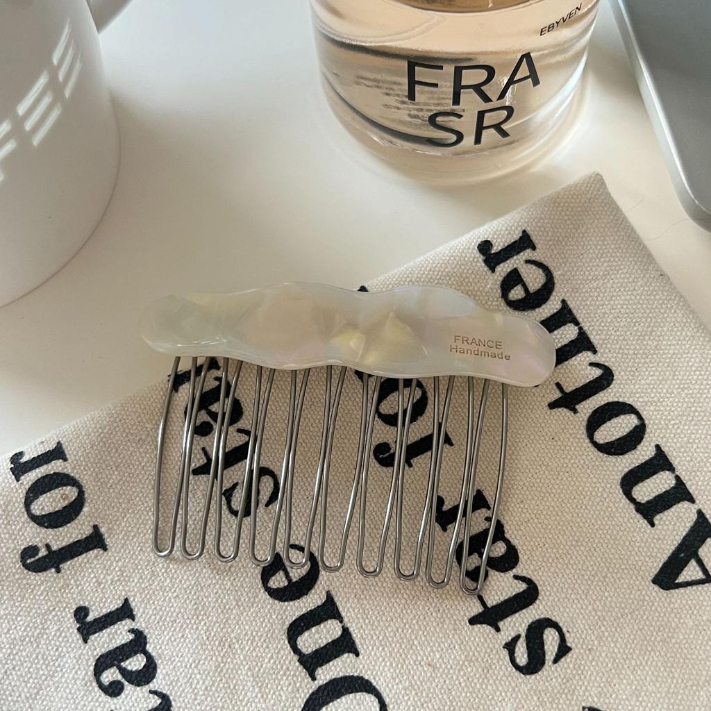 Small Size 7 Teeth Insert Comb Clip Women Hair Styling Hairpins Women Headwear Jewelry Bangs Broken Hair Comb Clip Girls Gifts