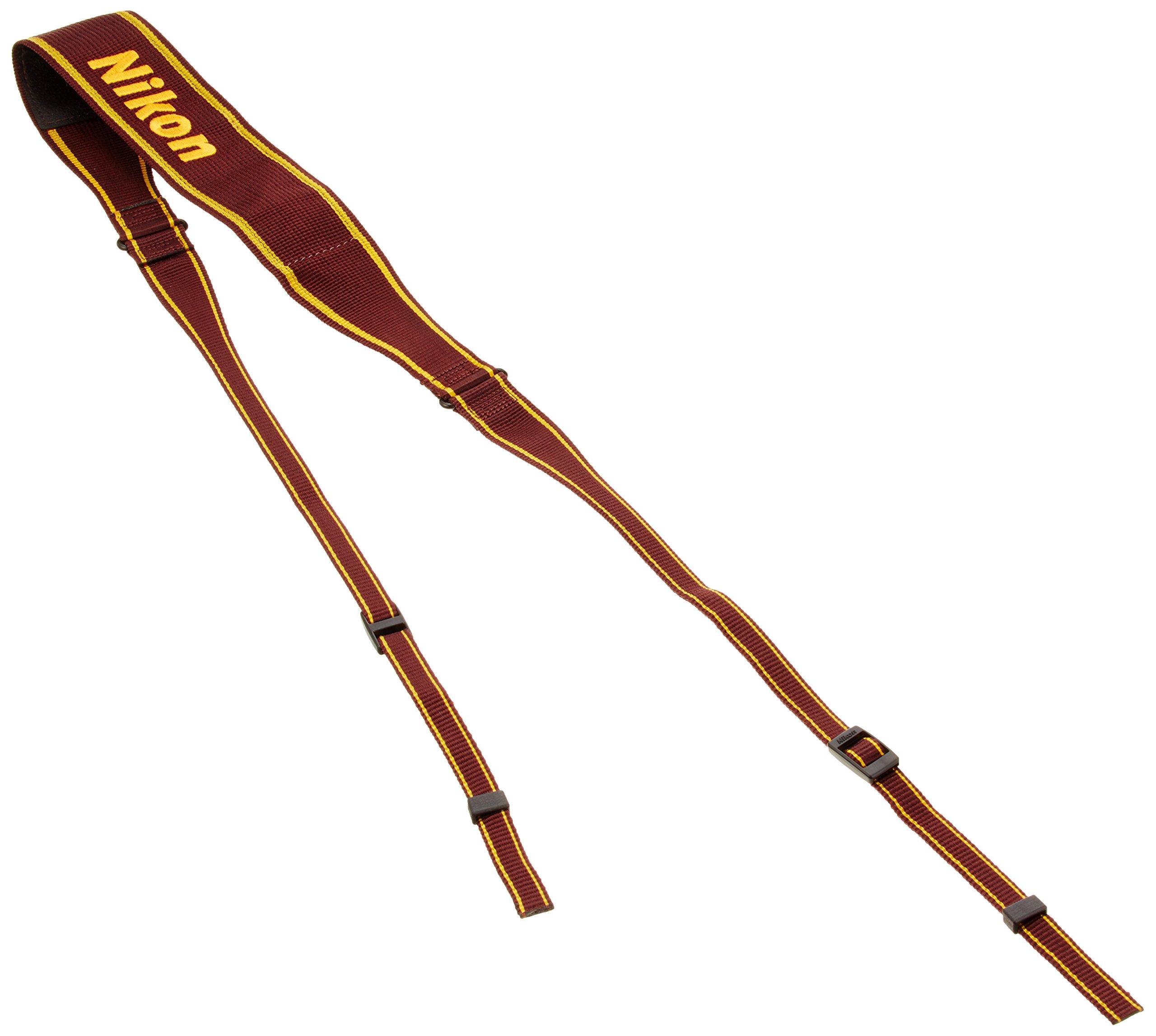 

Nikon Neck Strap for Amicord Nikon Logo Brown AN6W SLR/Mirrorless AN-6W коричневий