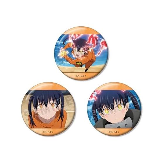 Fire Force Season 3 Tamaki Kotatsu Scene Photo Can Badge Set of 3