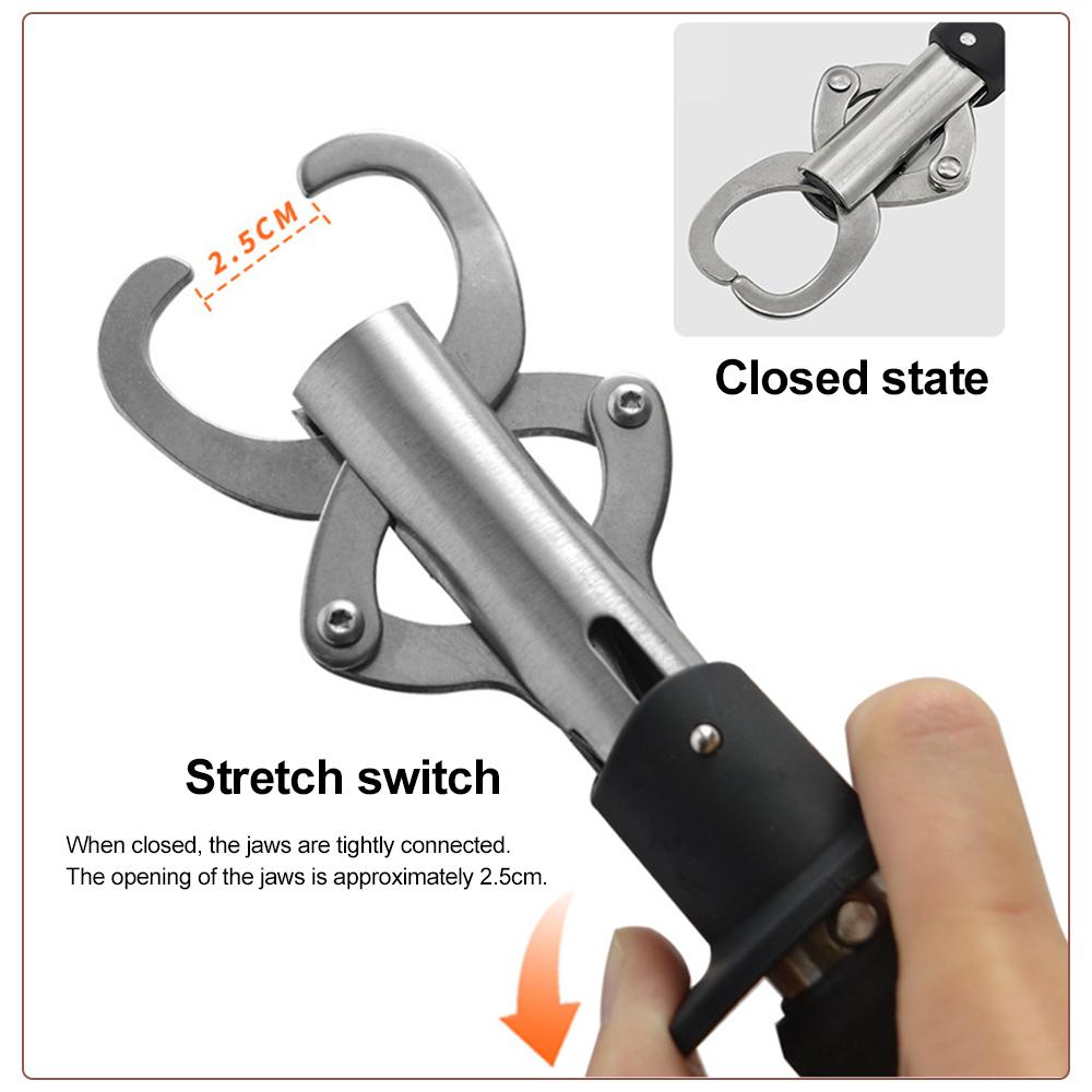 Kleště na rybí tlamu Váha na ryby Profesionální držák na ryby Nerezový úchop na rybí tlamu s nosností 15 kg 25 kg