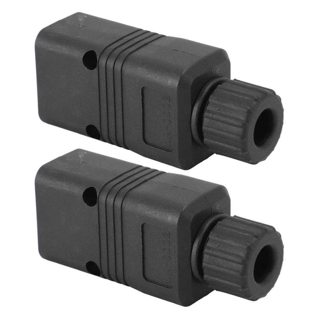 2pcs IEC320 C20 Power Socket Adapter Receptacle Connector Copper PVC IEC 320 C20 Rewirable DIY Power Plug Adapter
