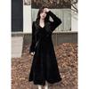 White V-neck Inner Dress, Children's Early Autumn Clothes, New Temperament Long Dress
