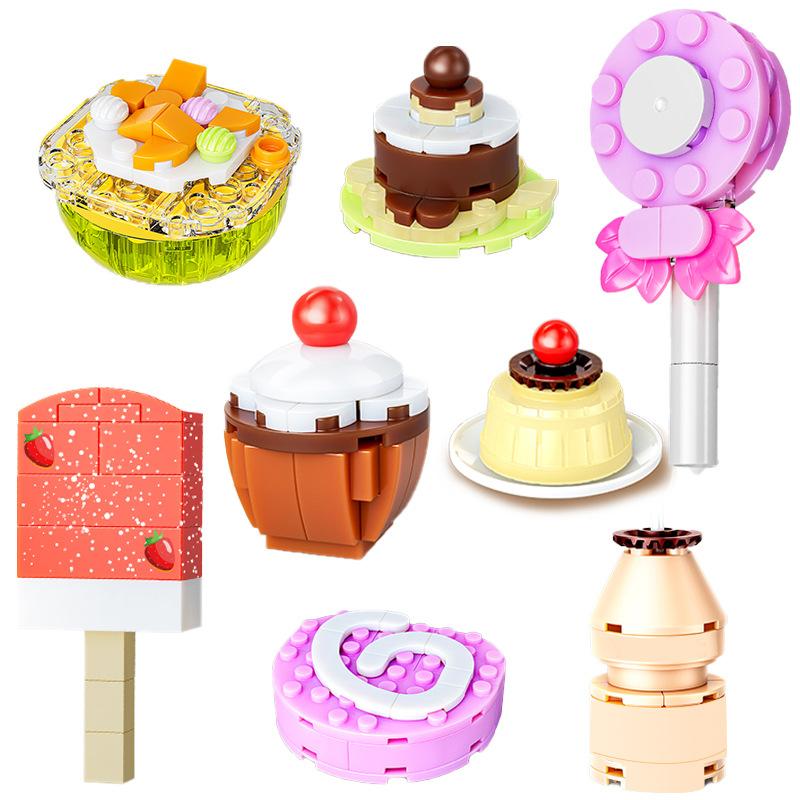 

Детская наука и образование Образовательный строительный блок Игрушка Моделирование Десерт Еда Мелкие частицы Строительный блок Хлеб Конфеты Леденец Картофель фри