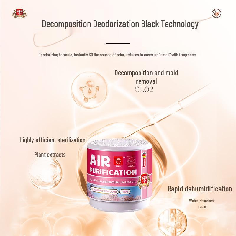 Air Purifying Magic Box: Fresh Scent Pet Deodorizer & Odor Remover for Homes