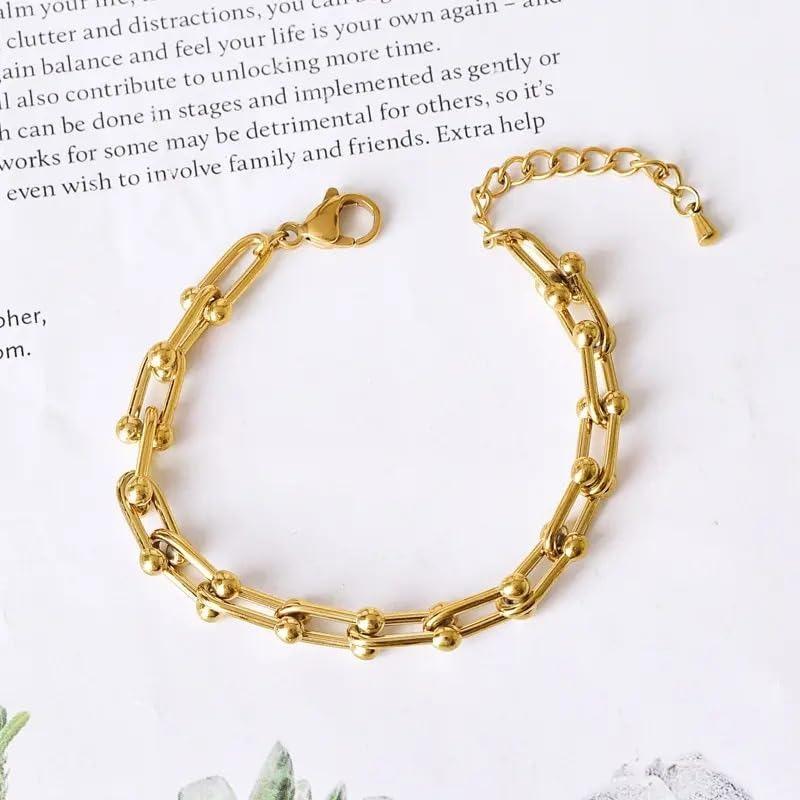 Bracelet for Women Bangles for Women Anti Tarnish Stylish Adjustable Bracelet for Girls Rose Gold Kada for Women