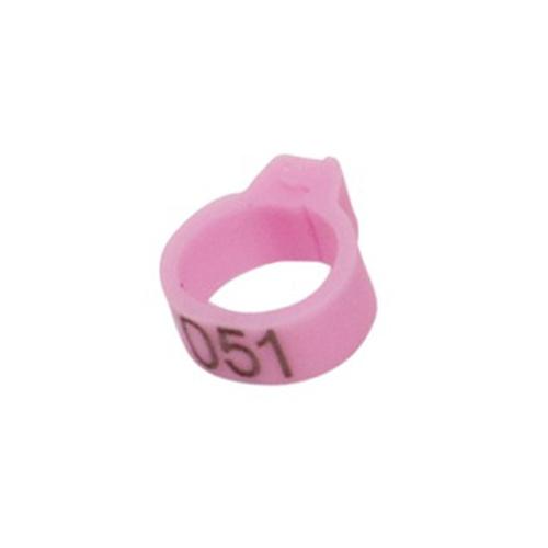 100 Pcs Bird Foot Ring Inner Diameter 8mm Pigeon Leg Poultry Dove Bird Parrot Clip Rings Band Foot Ring Pigeon Supplies