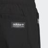 Adidas Originals Trefoil Solid Logo Elastic Waist Joggers Men Bottoms Black IK8621