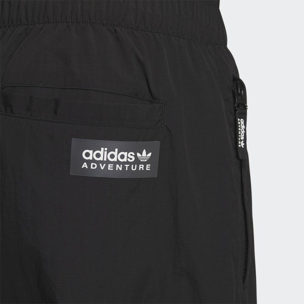Adidas Originals Trefoil Solid Logo Elastic Waist Joggers Men Bottoms Black IK8621
