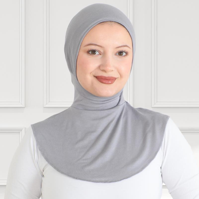 Sport Hijab For Women, Muslim Head Scarf, Flexible Turban Girls, Chic Islamic Wear For Gym, Neck Collar Bonnet Viscose