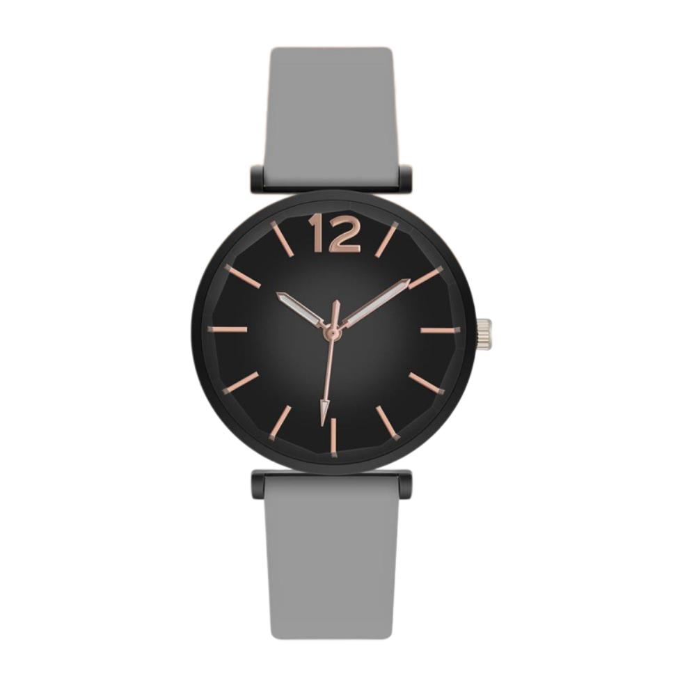 

Black Case Women s Watch Gradient Green Casual Watches Fashion Quartz Wristwatch Lady Girl сірий