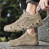 Warrior Breathable Comfortable Travel Hiking Fashion Trend Versatile Balance Lightweight Quick-Dry Low-Top Walking Shoes Men Walking Shoes WXY-N996N01