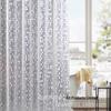Transparenter PEVA-Duschvorhang mit Anti-Beschlag Wasserwürfel-Design für Badezimmerabtrennungen