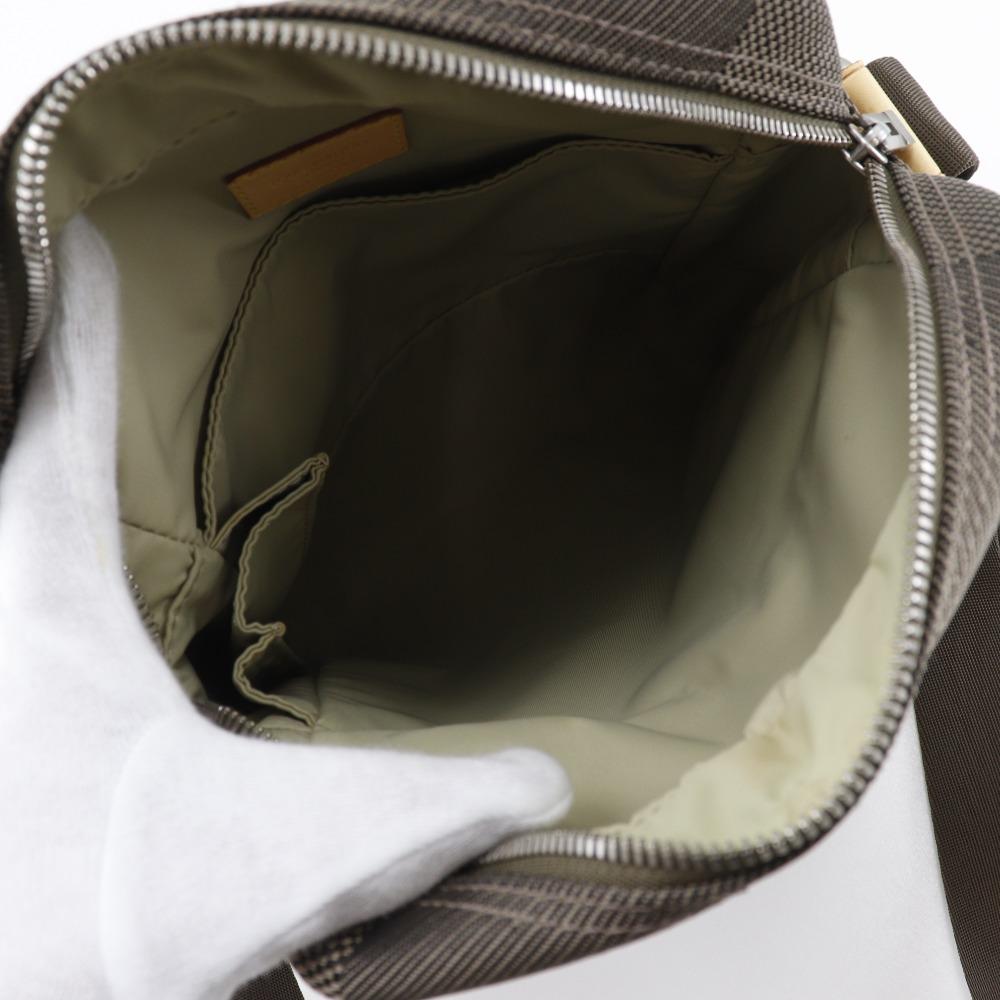 LOUIS VUITTON Sitadan NM Shoulder Bag M93224 Tail Brown Damier Jean Canvas mens Used