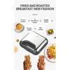 Non-Stick Pan Pancake Sandwich Donut Barbecue Home Multi-Functional Seven-In-One Waffle Machine