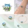 New 100% Copper One-Eyed Monster Puppy Charms Beads Fit Pandora Style Bracelet Diy Jewelry Making Women Gift
