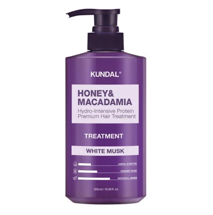 KUNDAL Honey & Macadamia Hair Treatment 500ml – 7 Scents | Deep Repair & Moisture Care