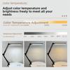 3 Lighting Modes LED Desk Lamp with Clamp Dimmable Swing Arm Desk Lamp Folding Clip on Light  Study
