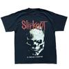 Slipknot .5: La Maglietta Nera Banda Nera Album Chapter Grigio Metal Rock Taglia L Bravado Maglietta Unisex