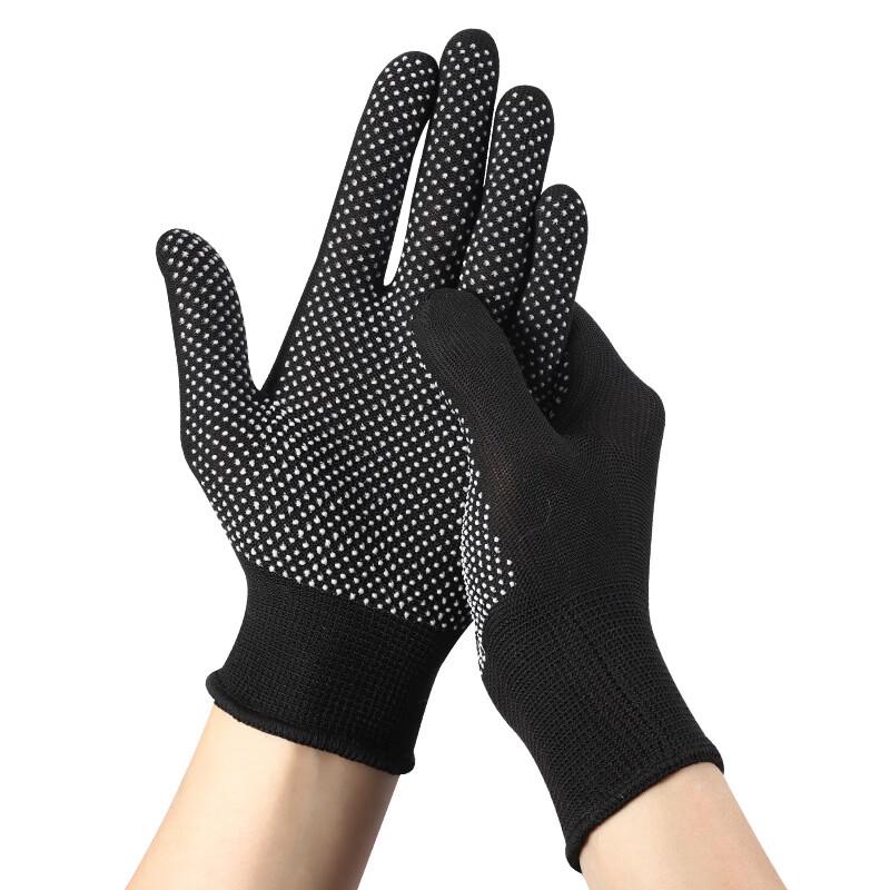 

Black Anti-slip Breathable Leather Work Gloves