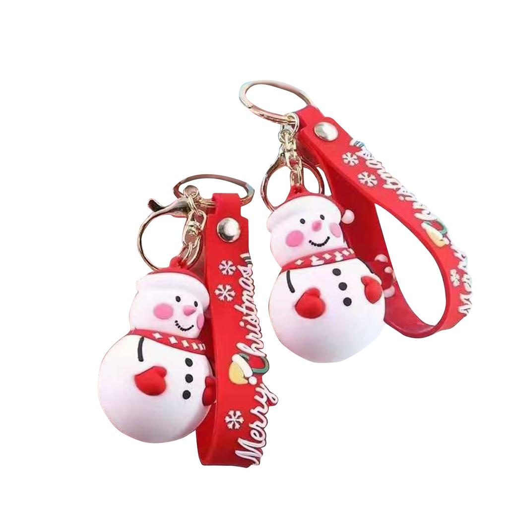Keychain Santa Christmas Tree Cute Pendant Charm Christmas