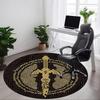 Legend of Zelda Büro Runder Teppich, Unter Bürostühlen Schlafzimmer Wohnzimmer Heimdeko a0908150