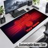 Custom Name Text Mouse Pad Eintracht Frankfurt Personalized Desk Pad For Work And Gaming