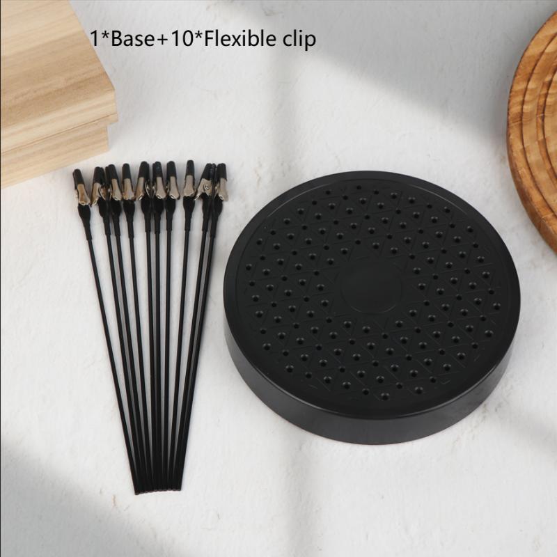 360 Degree Rotation Model Painting Stand Base Holder Model Painting Stand Base With Alligator Clip For Diy Model Crafting