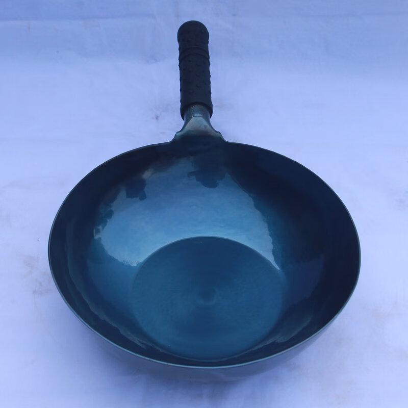 Wutuo 34cm Wrought Iron Non-Stick Wok