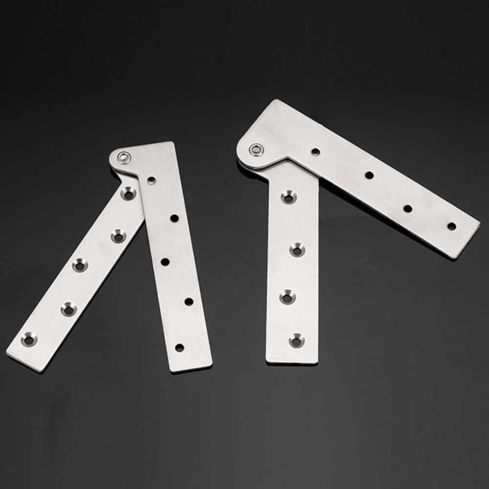 2PCS Chicken Beak Hidden Hinges Inset Damping Pivot Hinge Invisible Door Pivot Hinge Furniture