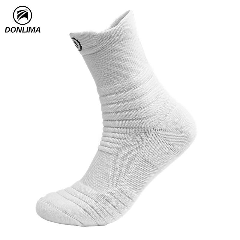 Herren Mittelhöhe Dicke Frottee Basketball- & Laufsocken - Elite Outdoor Sportsocken