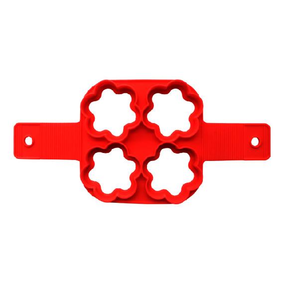 Silicone Non Stick Egg Shaper Omelet Fantastic Egg Pancake Maker Ring Kitchen Baking Omelet Moulds Flip Cooker Mold 2