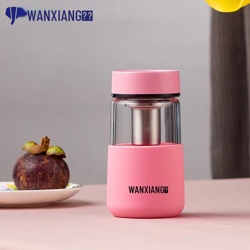 Портативный однослойный стеклянный стакан WANXIANG