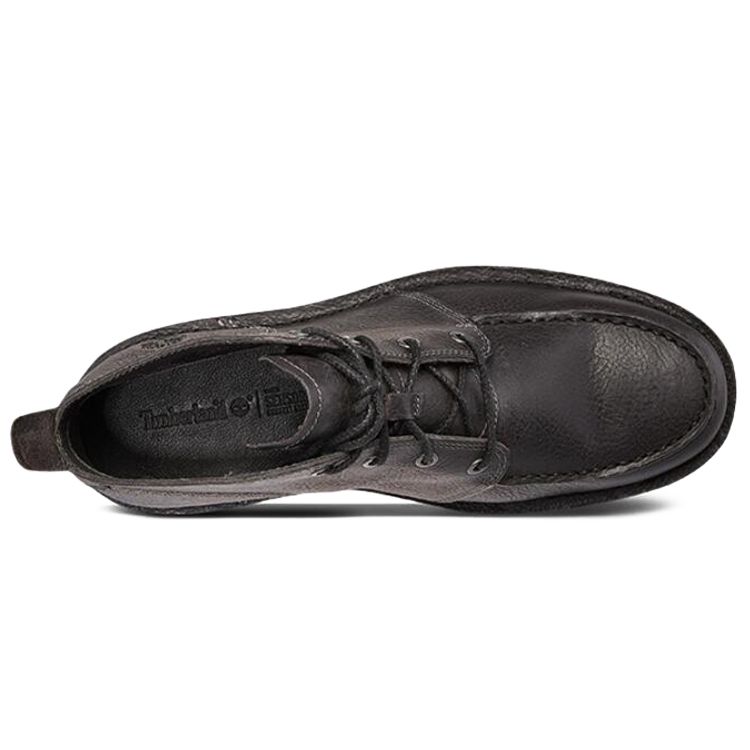 Timberland Chukka Durable Shock-Absorbing Comfortable Ankle Outdoor Boots Men boots Black Gray A1JTV