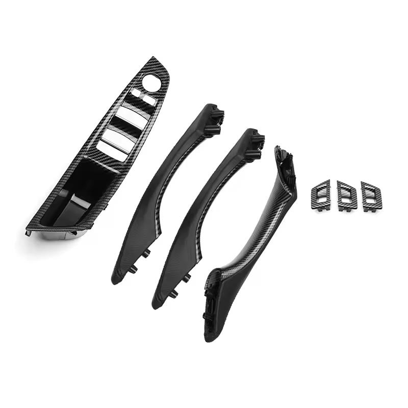 Price F10 F11 LHD RHD Leather Interior Door Pull Handle Assembly for BMW 5 Series F10 F11 F18 520i 523i 525i 528i 535i
