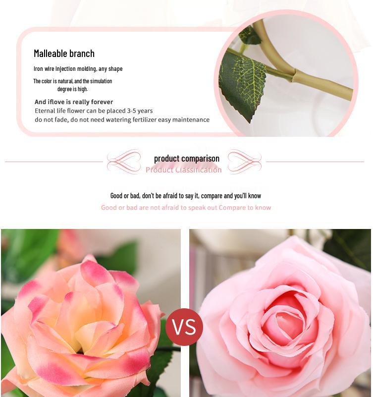 Artificial Rose Vine Hanging Basket and Arch Decoration