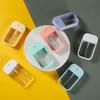 Design Multifunctional High-quality Disposable Bottle Wholesale Empty 45ml Plastic Portable Pocket Perfume Spray Square Card