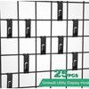 Metal Hooks for Grid Panel Organization - Pack of 25