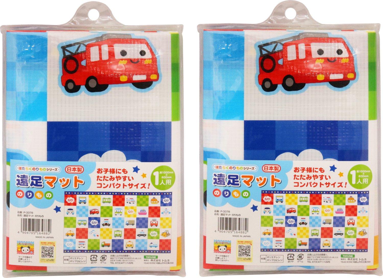 

Torne Сделано в Японии Пикник Экскурсия Дизайн транспортного средства x 2 Набор Лист, Коврик,