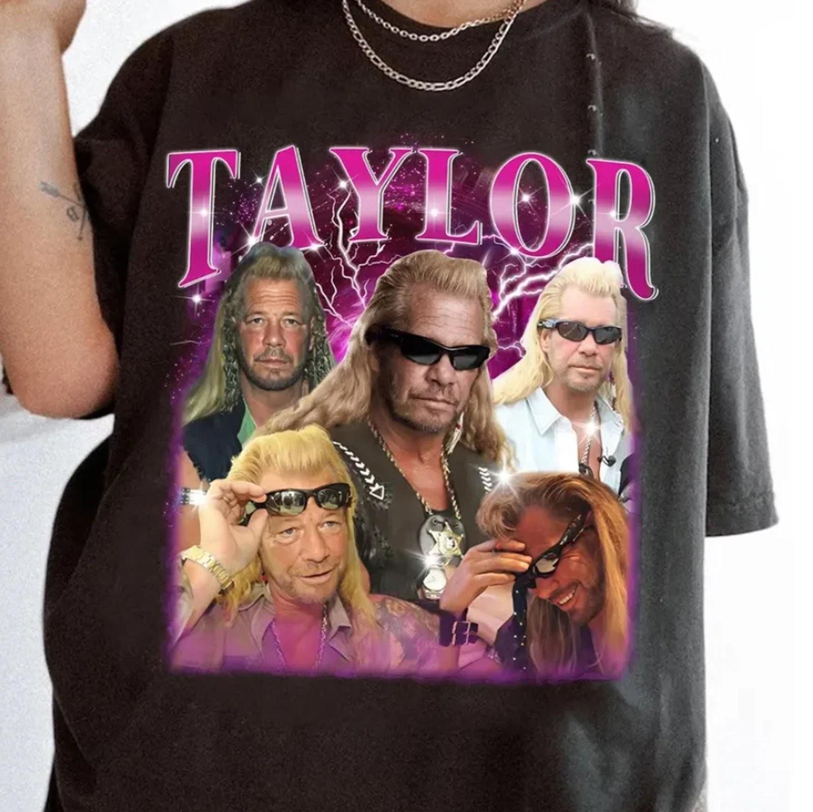 Dog The Bounty Hunter Funny Meme Graphic T-Shirt Cotton S